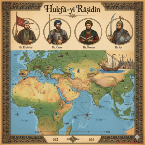 4 Büyük Halife Kimdir? Dört Halife Dönemi Hakkında Bilgi 
