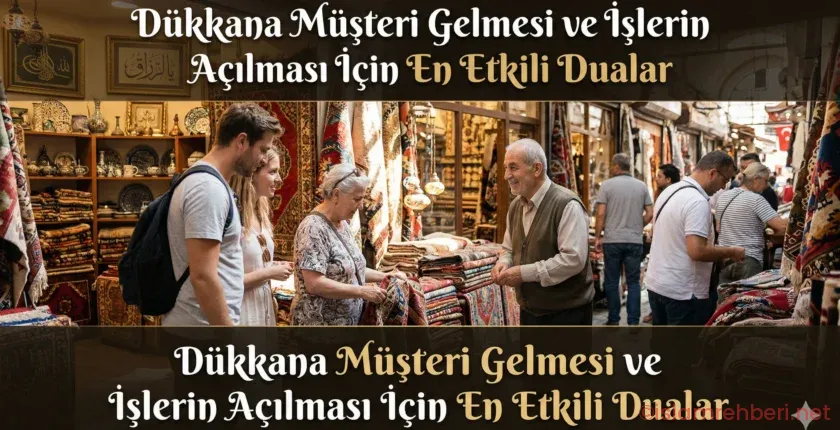 Dükkana Müşteri Gelmesi İçin Dua